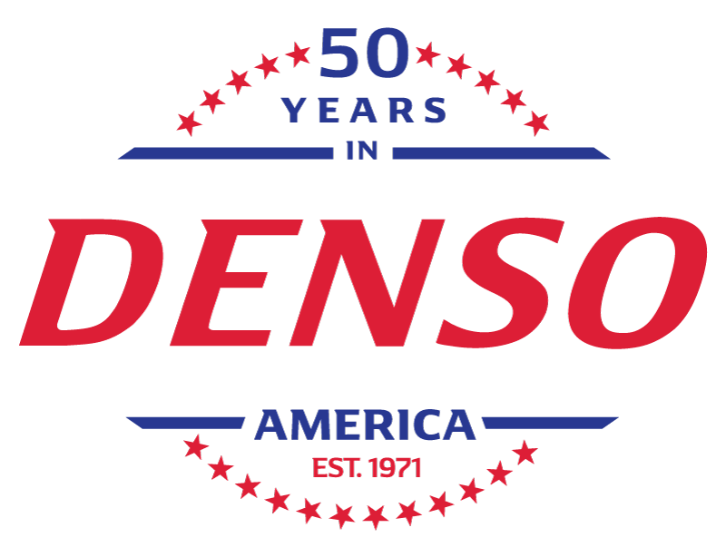 DENSO 50th Anniversary logo