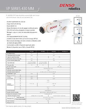 Folha de produto da série VP (Portuguese)